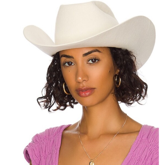 Gladys Tamez Millinery Anais Hat in White Brand New - Picture 1 of 7